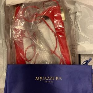 ~LIKE NEW~AQUAZZURA SUNSHINE FLATS